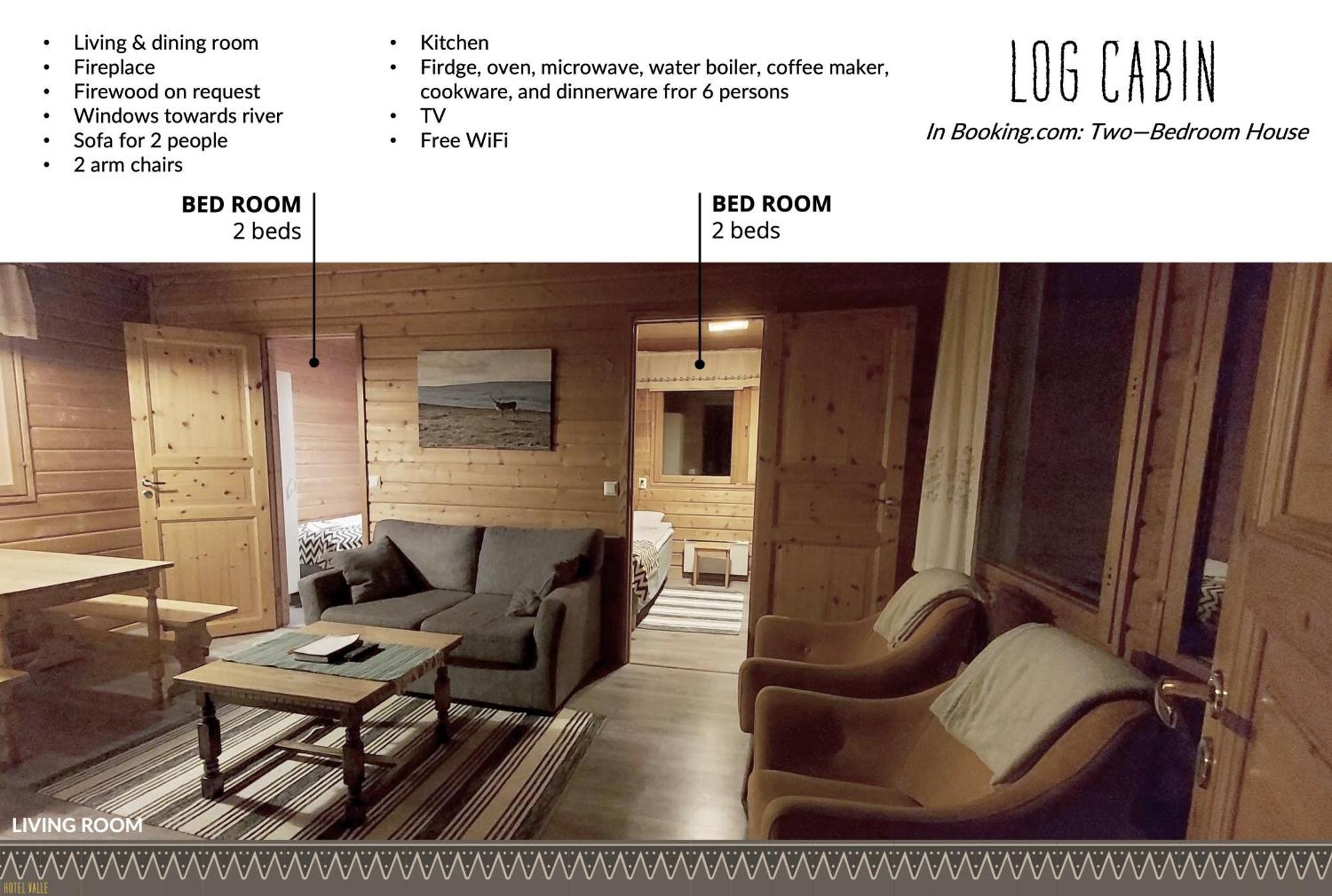 Hotel Valle Lapland Утсйокі Екстер'єр фото