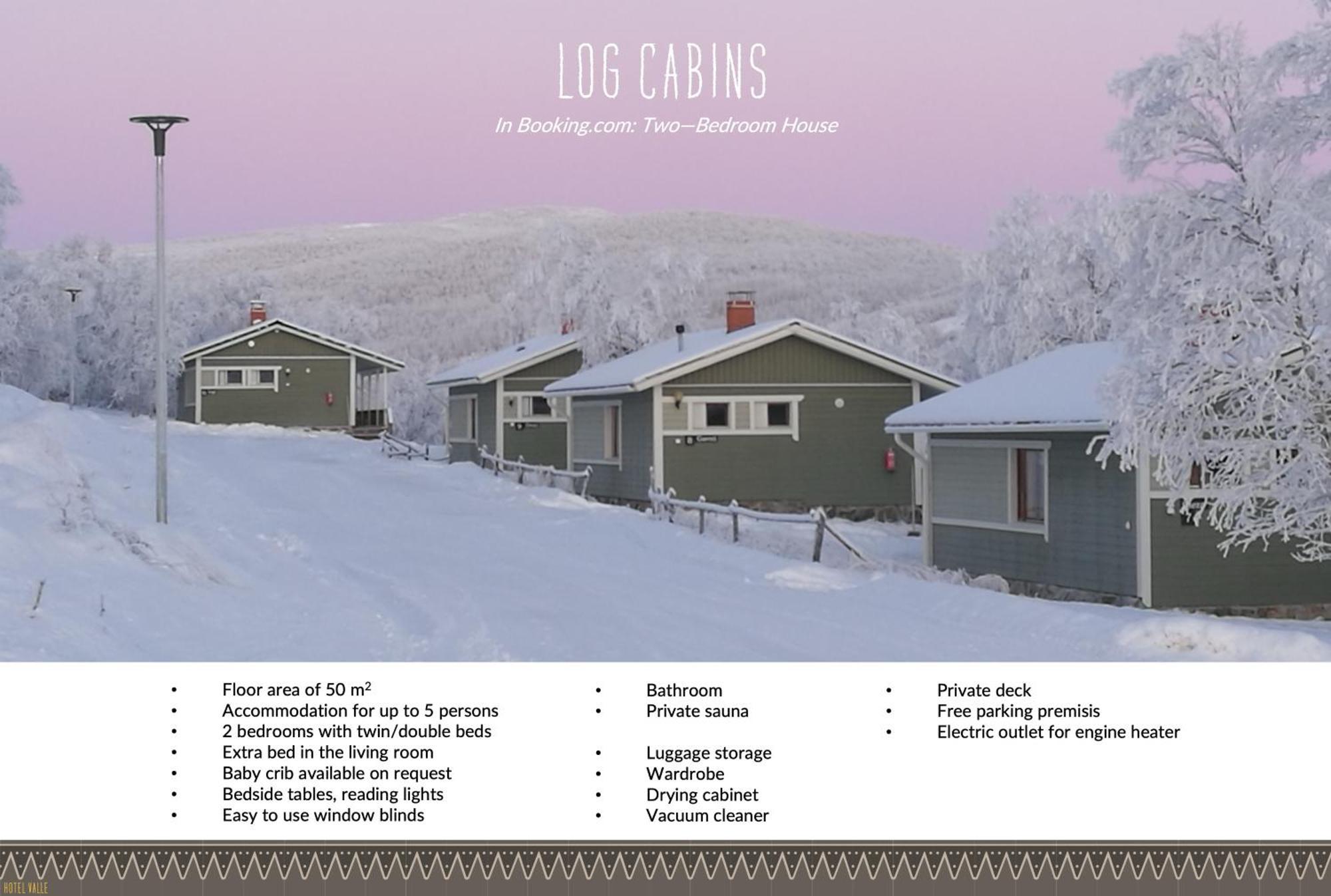 Hotel Valle Lapland Утсйокі Екстер'єр фото